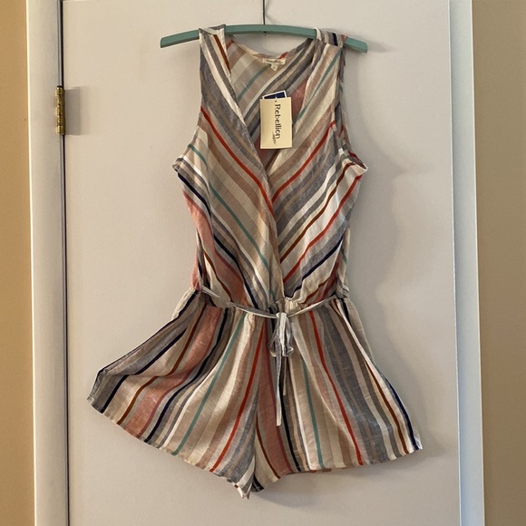 Rebellion Other - NWT REBELLION ONE PIECE SHORTS COVER-UP Large